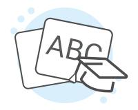 دسته بندی کارت ویزیت آموزشگاه زبان